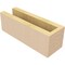 Ekena Millwork 4in. W x 4in. H x 12in. L Block Woodgrain TimberThane Rafter Tail, Primed Tan RFTUR04X04X12BLKRCPR - alternate 4